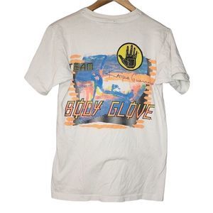 Vintage Body Glove T-shirt 1988 Kaipo Guerrero Surf Surfer Medium